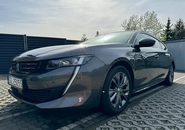 samochody osobowe Peugeot 508 cena 88000 przebieg: 118000, rok produkcji 2019 z Rybnik